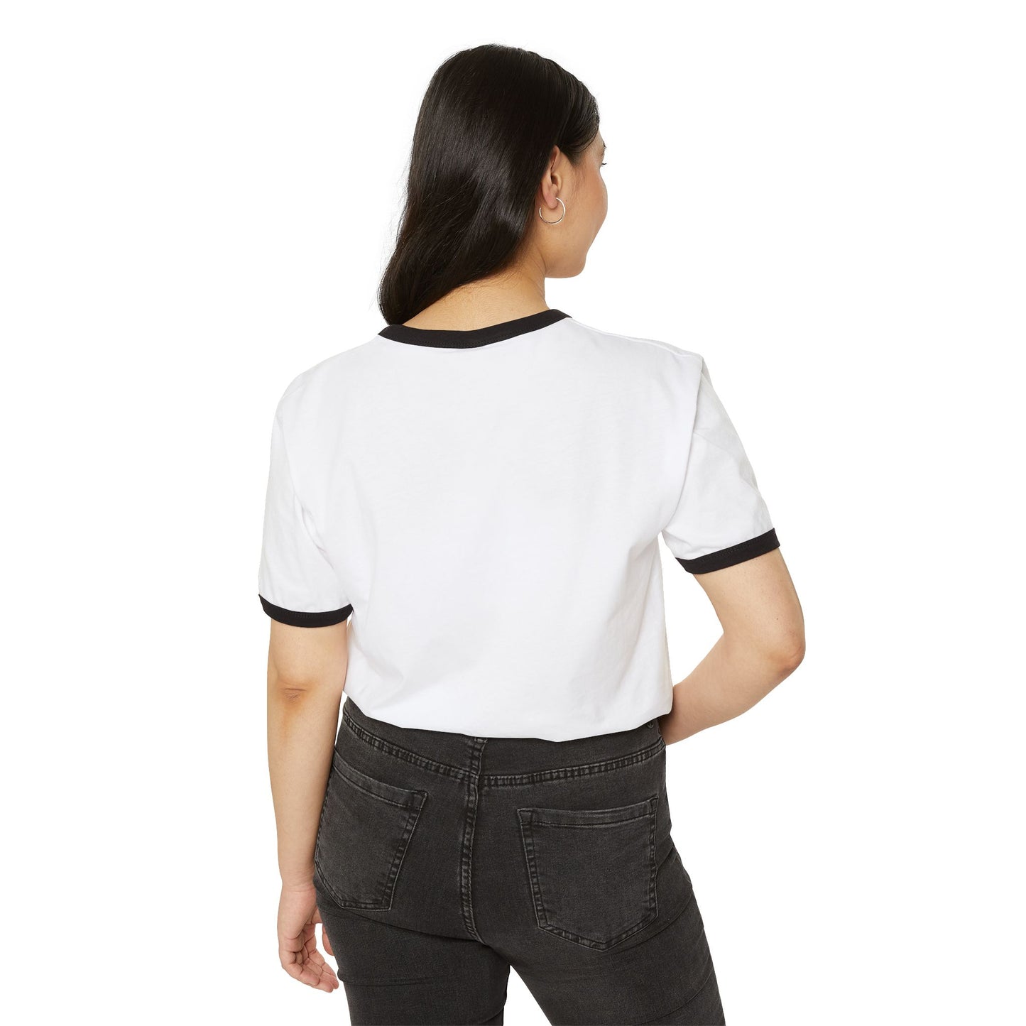 Not Your Quota, Not Your Token--Unisex Cotton Ringer T-Shirt