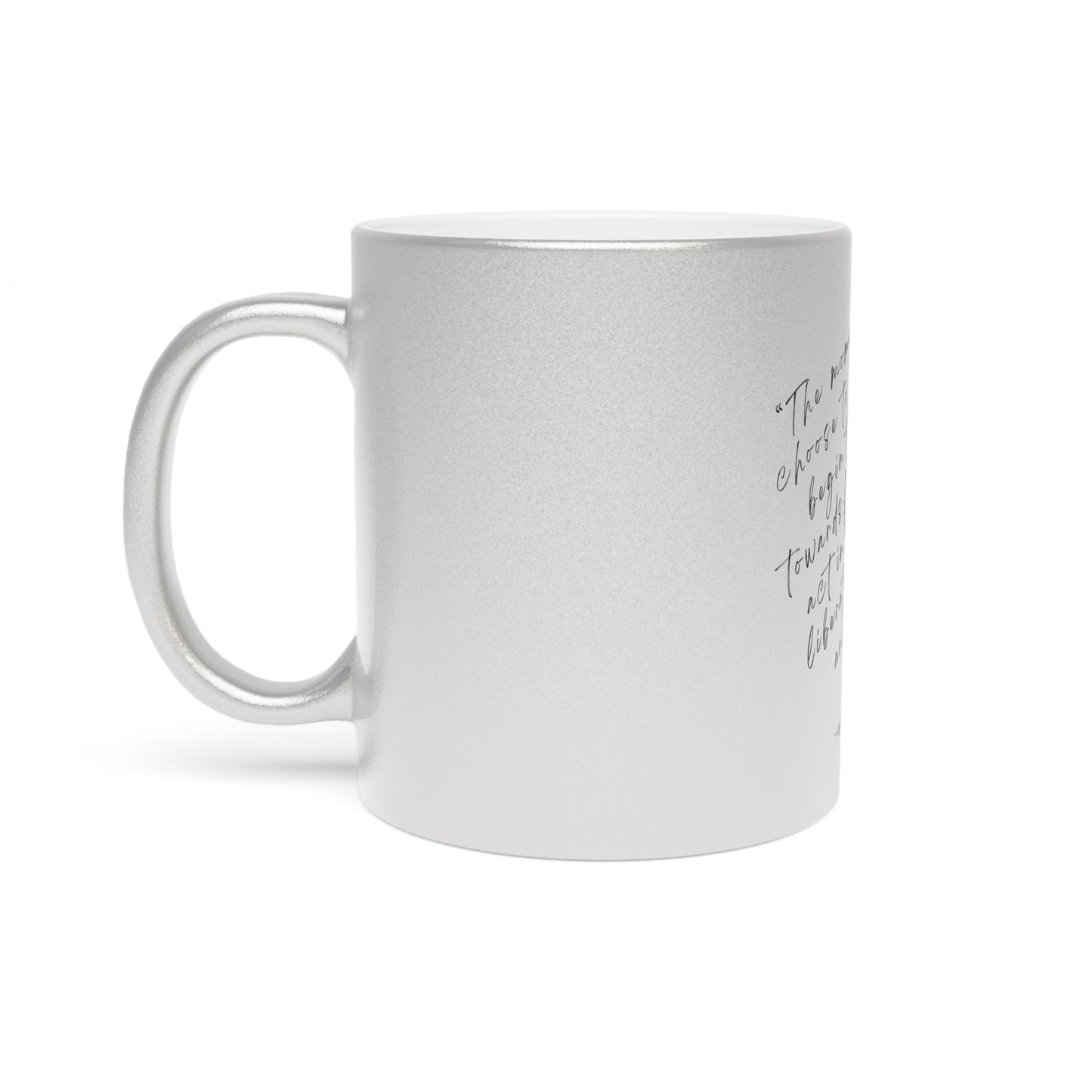 bell hooks-- Metallic Mug (Silver\Gold)