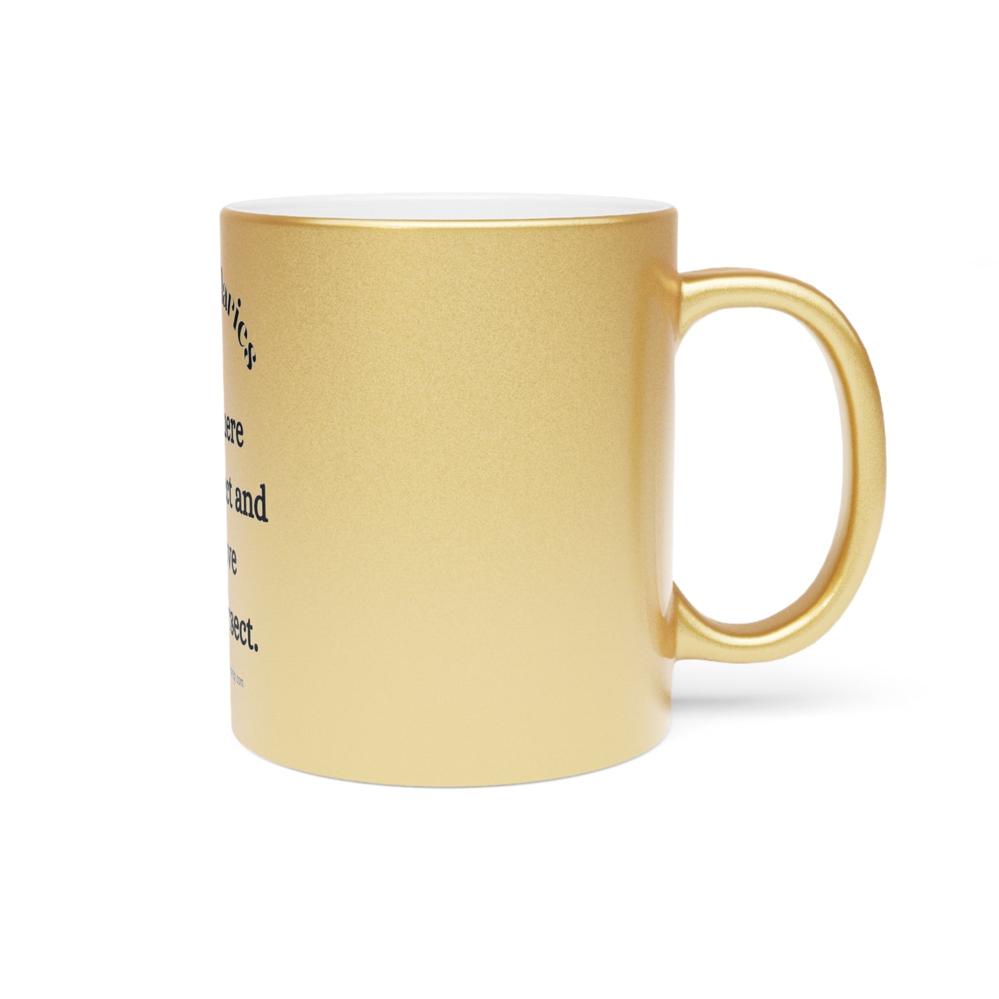 Boundaries Metallic Mug (Silver\Gold)