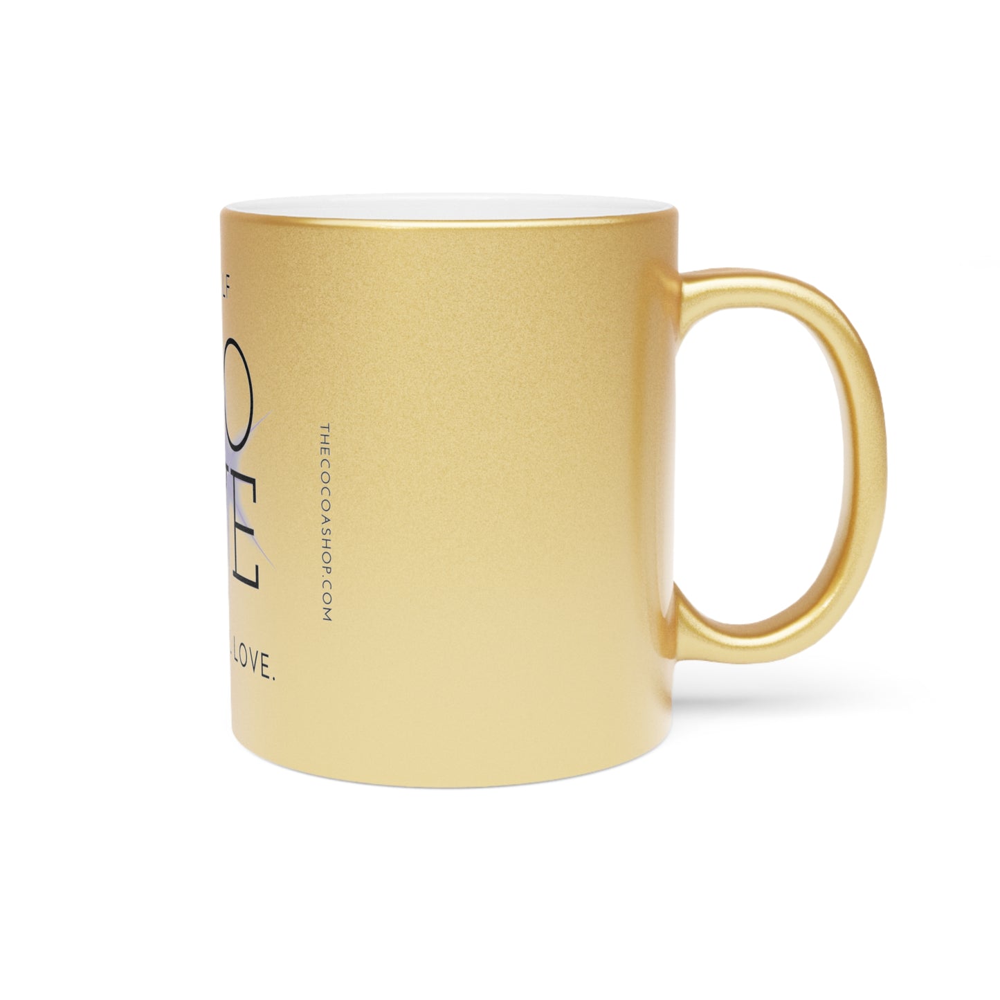 Self- Love -Metallic Mug (Silver\Gold)