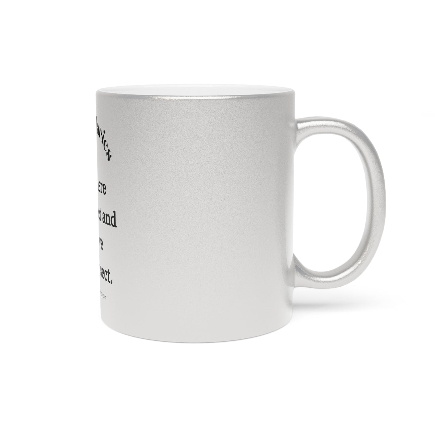 Boundaries Metallic Mug (Silver\Gold)